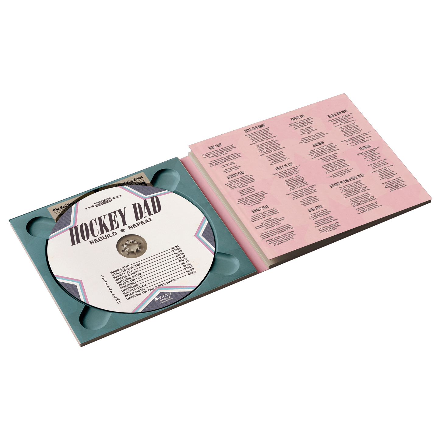 Hockey Dad - Rebuild Repeat CD