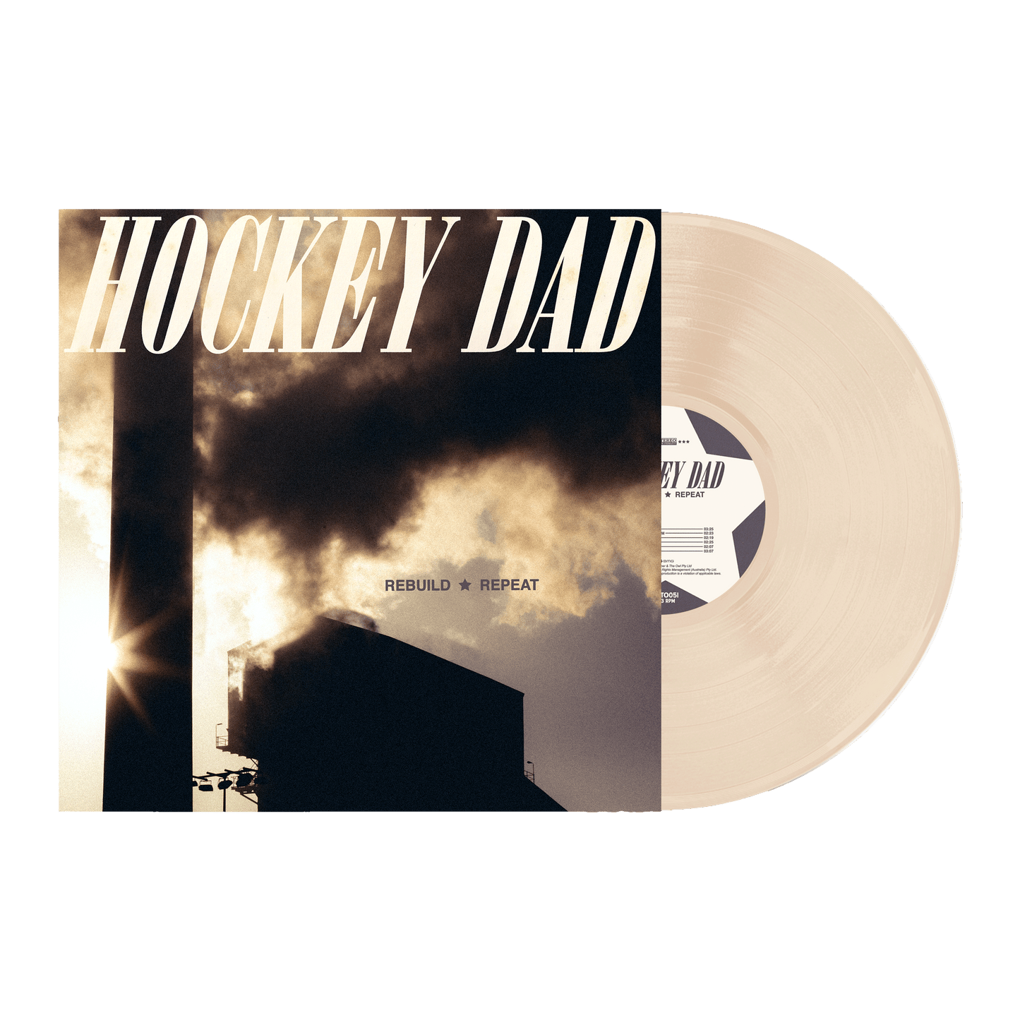 Hockey Dad - Rebuild Repeat LP Pre-Order (Opaque Cream)