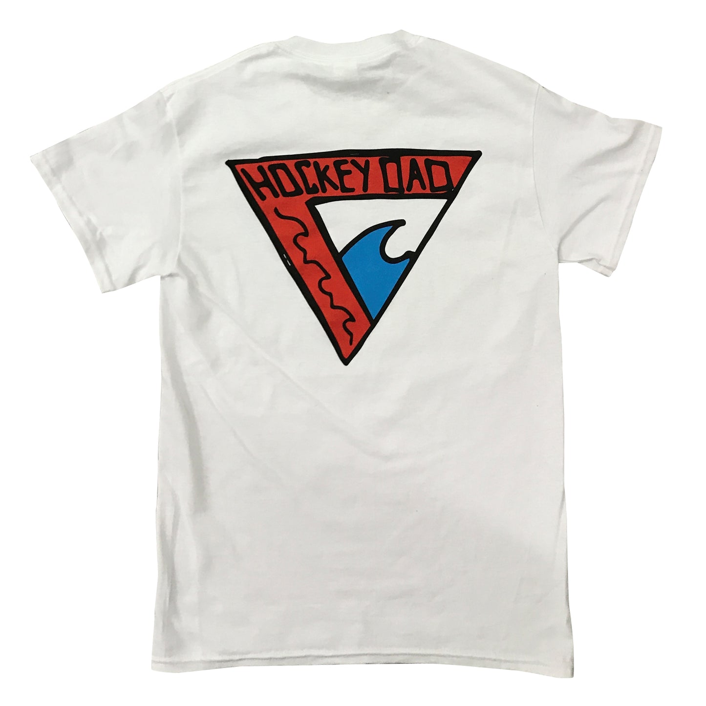 Triangle Wave Tee (White)