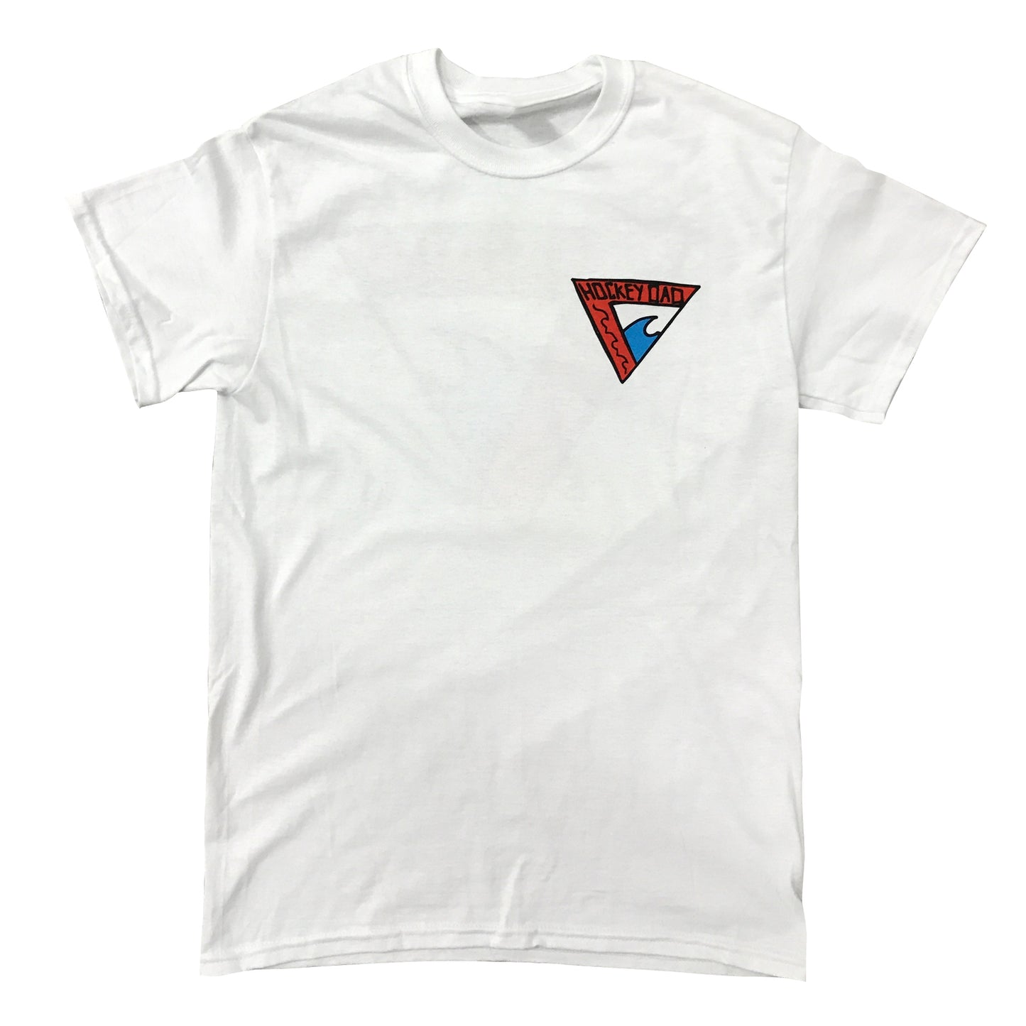 Triangle Wave Tee (White)